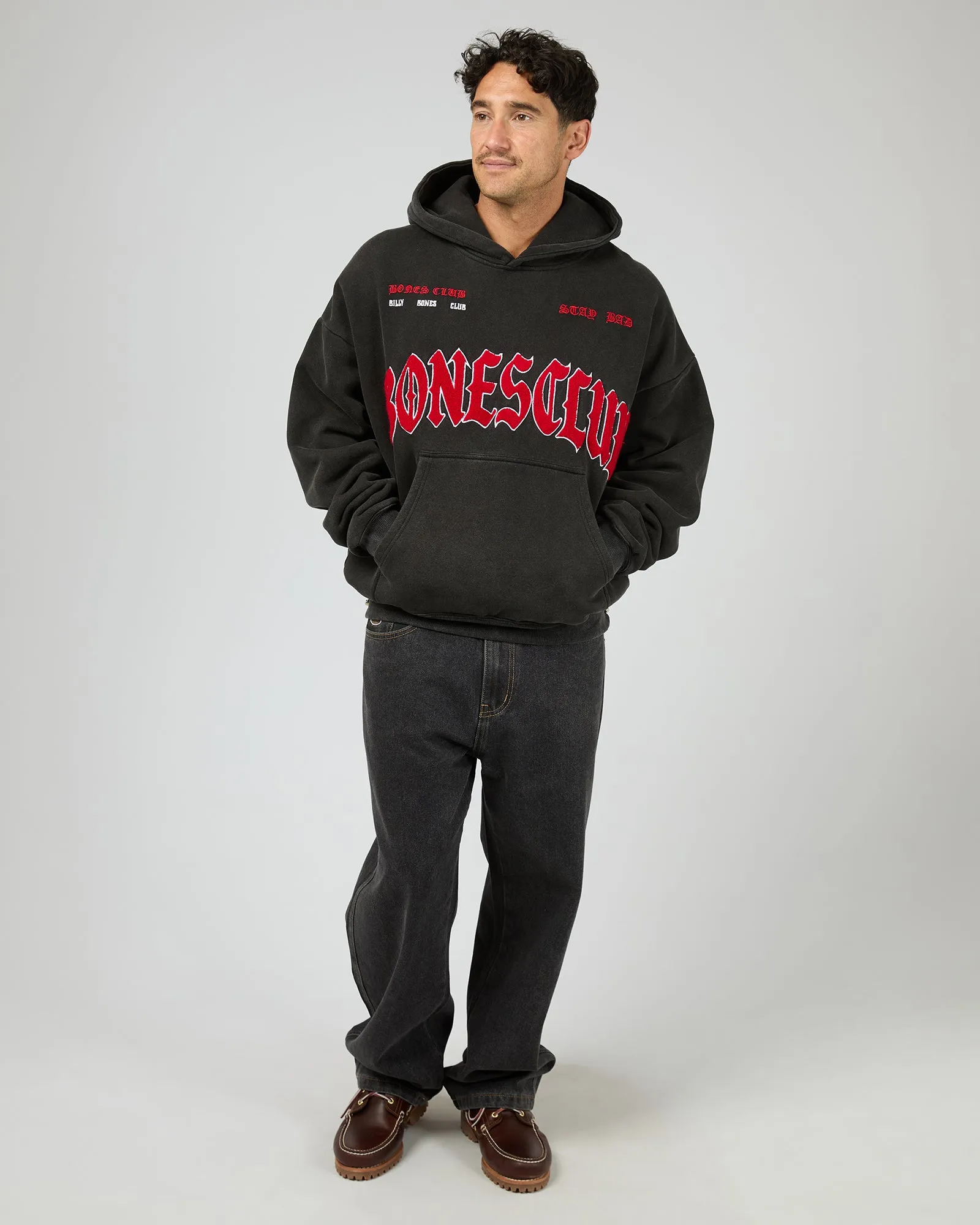 Bones Legacy Hoodie Vintage Black sold by edge clothing product image thumbnail 3