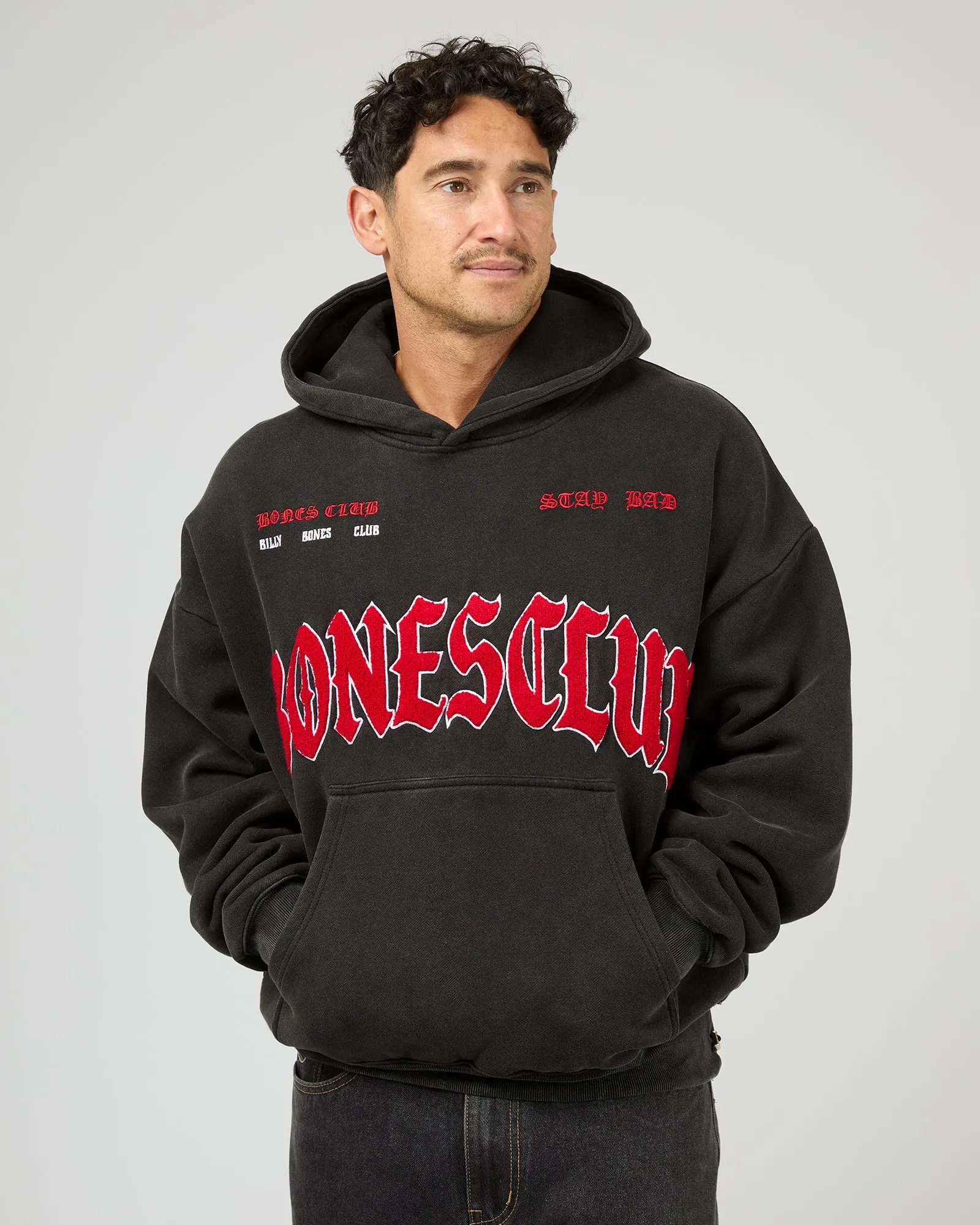 Bones Legacy Hoodie Vintage Black sold by edge clothing