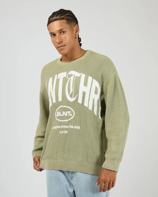 Elite Knit Sage made by edge clothing