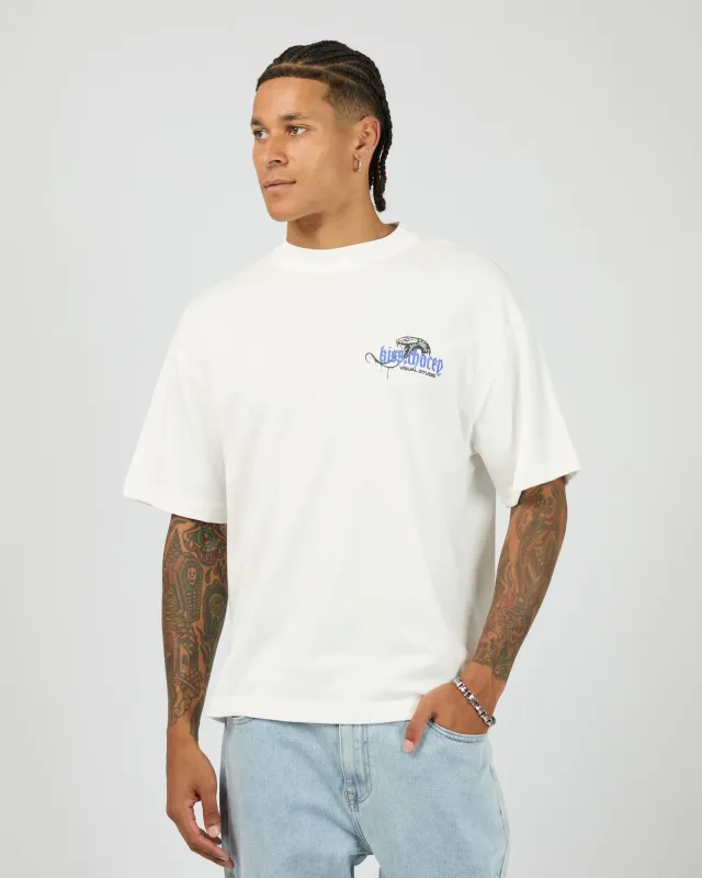 Cobra Street Tee White made by edge clothing
