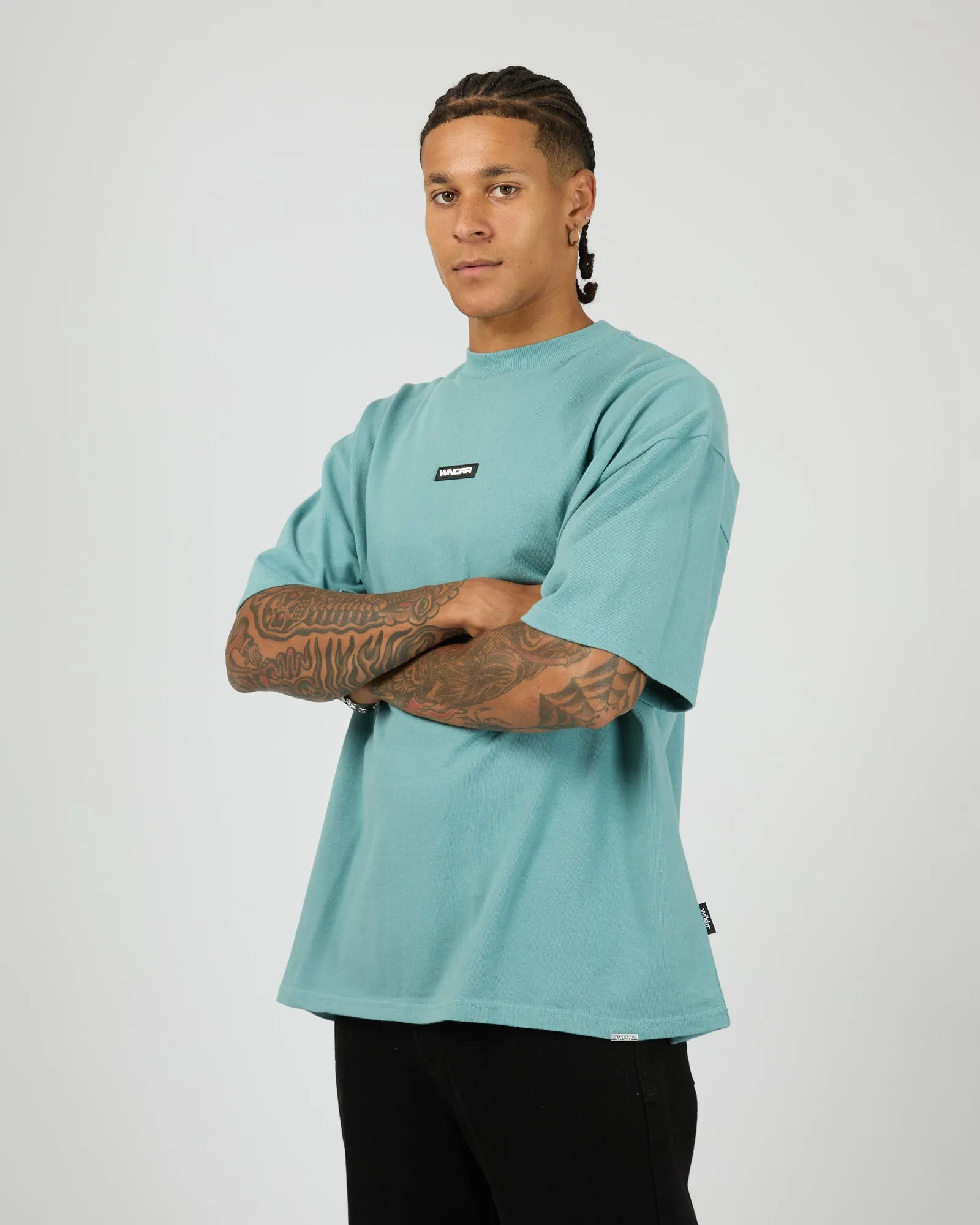 Context Heavy Weight Tee Dusk Blue sold by edge clothing product image thumbnail 4
