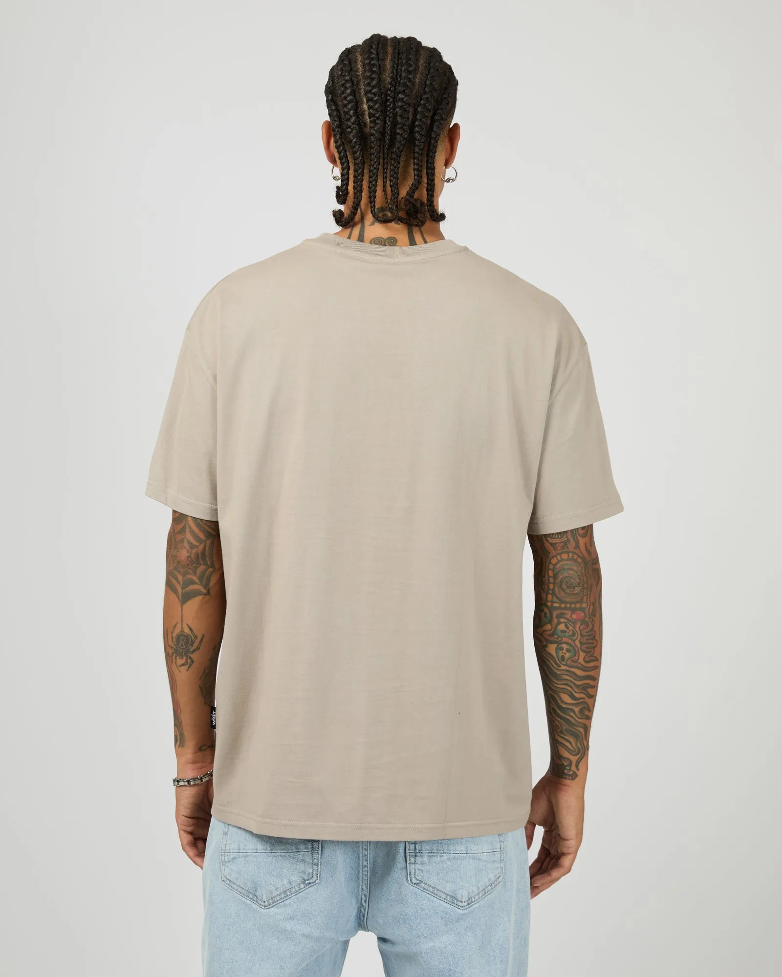 Target Box Fit Tee Moon Grey sold by edge clothing product image thumbnail 3