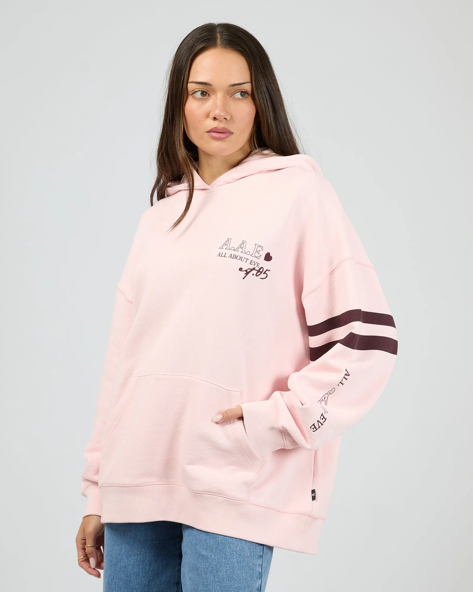 Conscious Relaxed Hoodie Pale Pink sold by edge clothing product image thumbnail 4