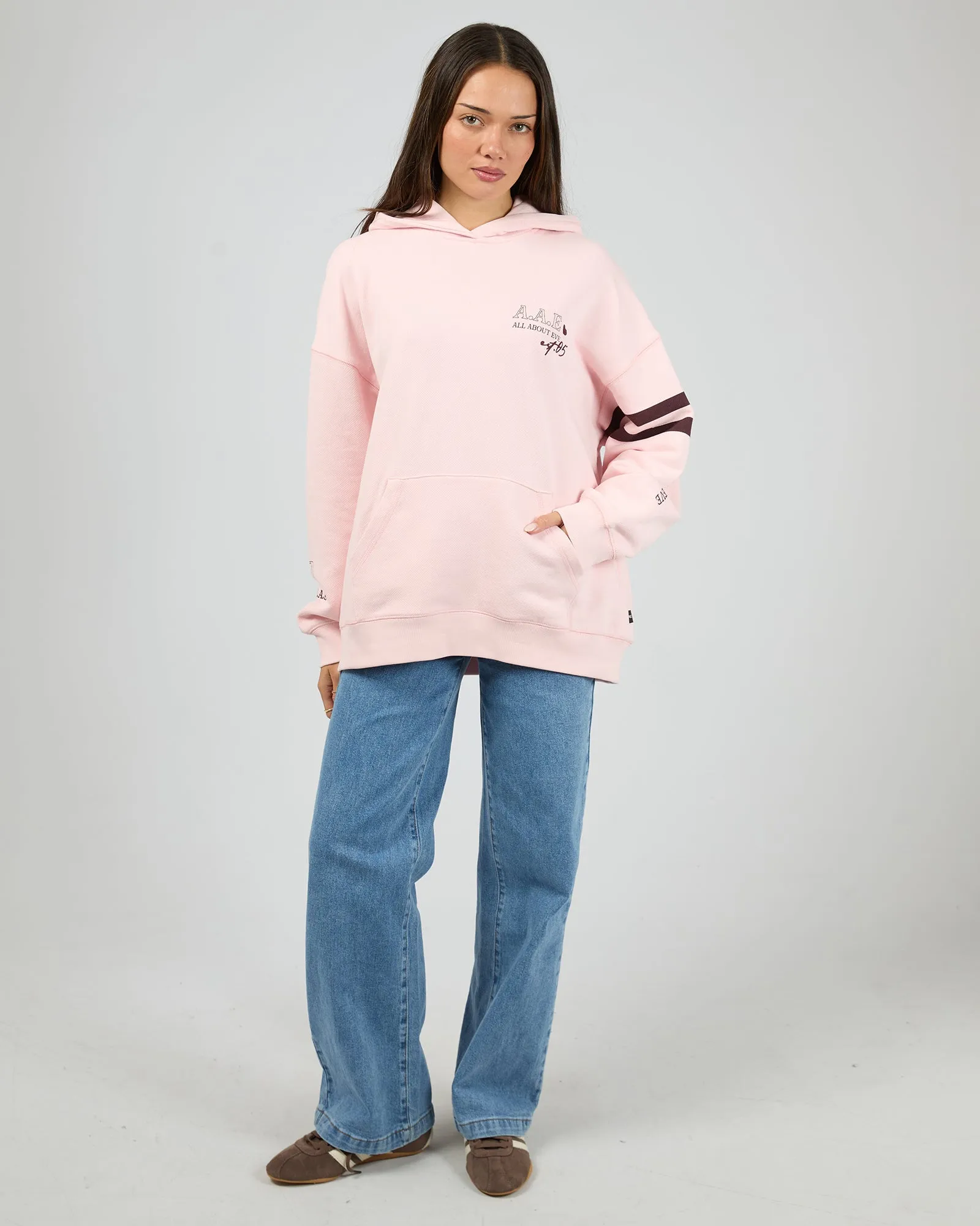 Conscious Relaxed Hoodie Pale Pink sold by edge clothing product image thumbnail 2