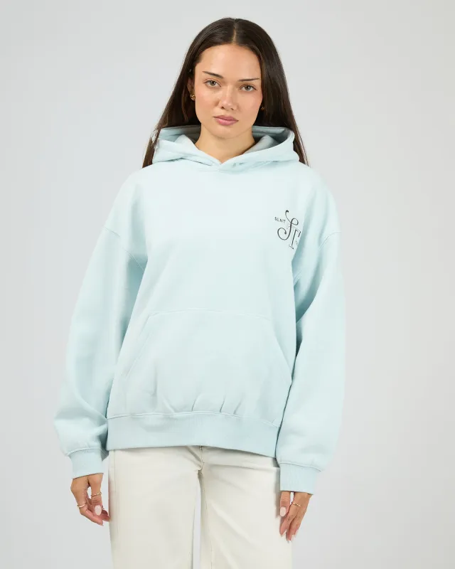 Elevated Hoodie Light Blue made by edge clothing
