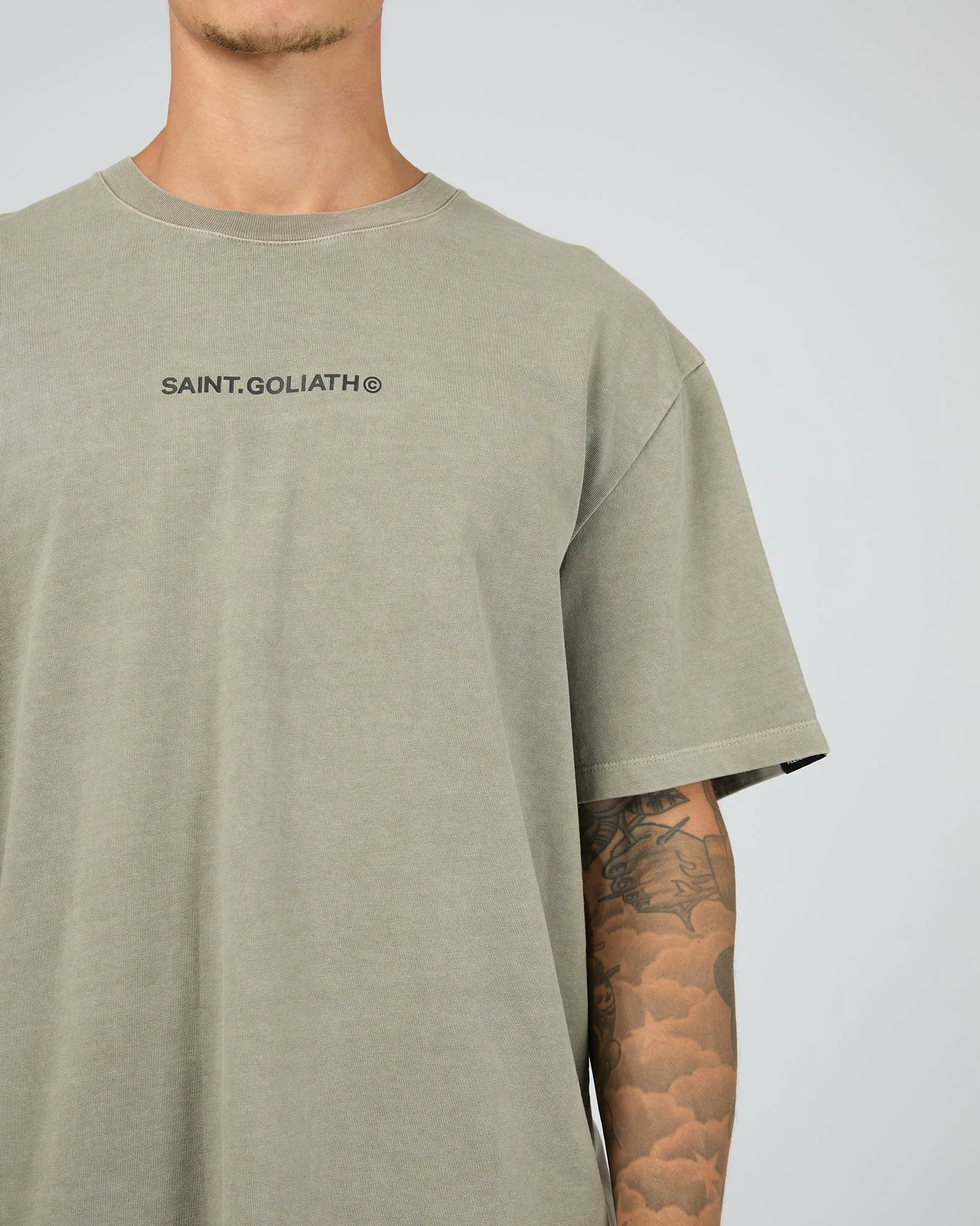 Id Tee Vintage Khaki sold by edge clothing product image thumbnail 5