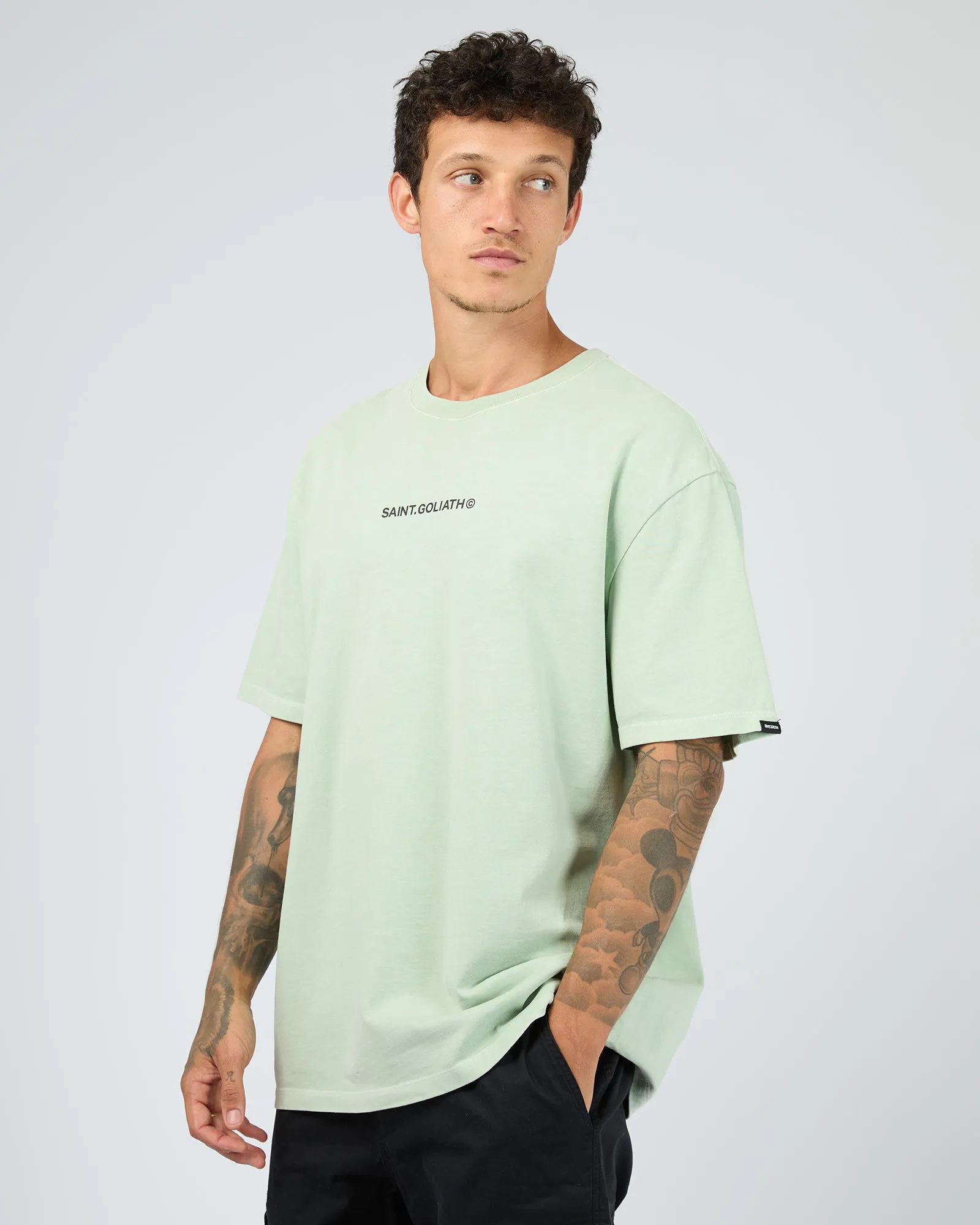 Id Tee Light Green sold by edge clothing product image thumbnail 4