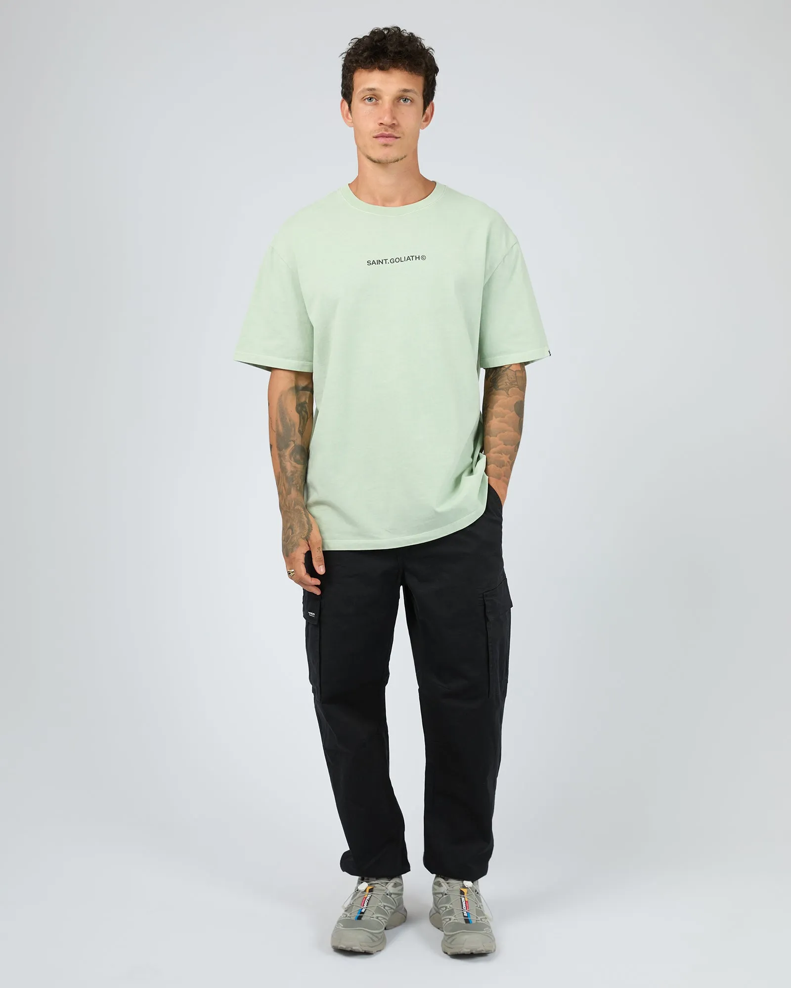 Id Tee Light Green sold by edge clothing product image thumbnail 2