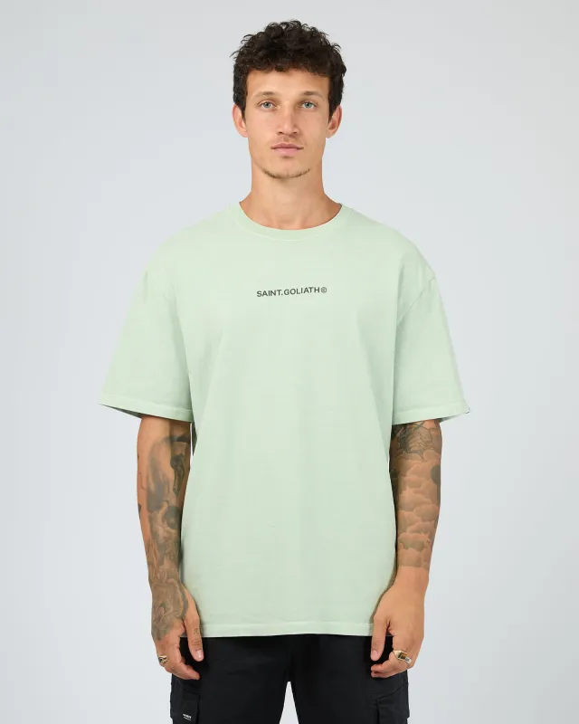 Id Tee Light Green made by edge clothing