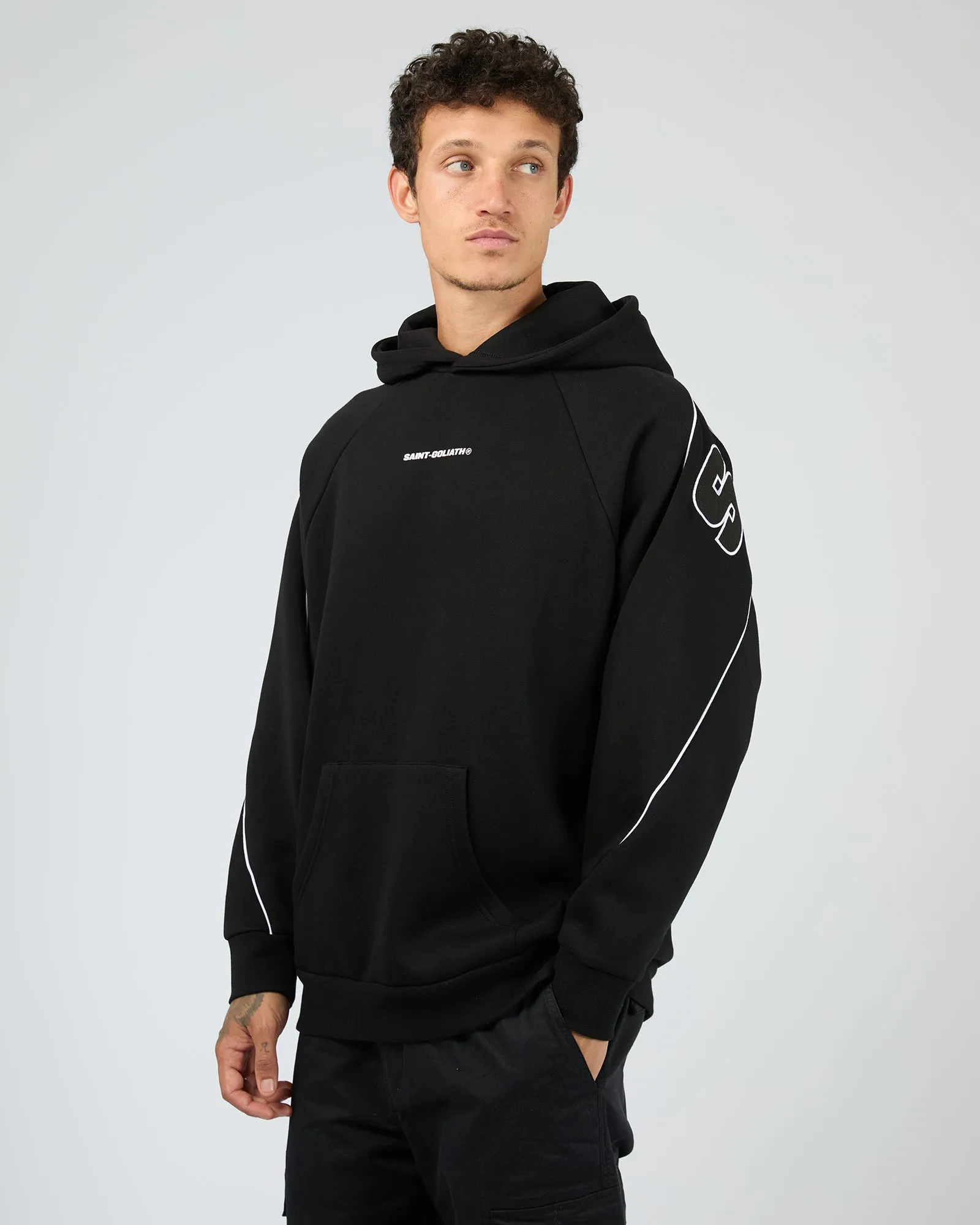 Pro Bold Hoodie Black sold by edge clothing product image thumbnail 4