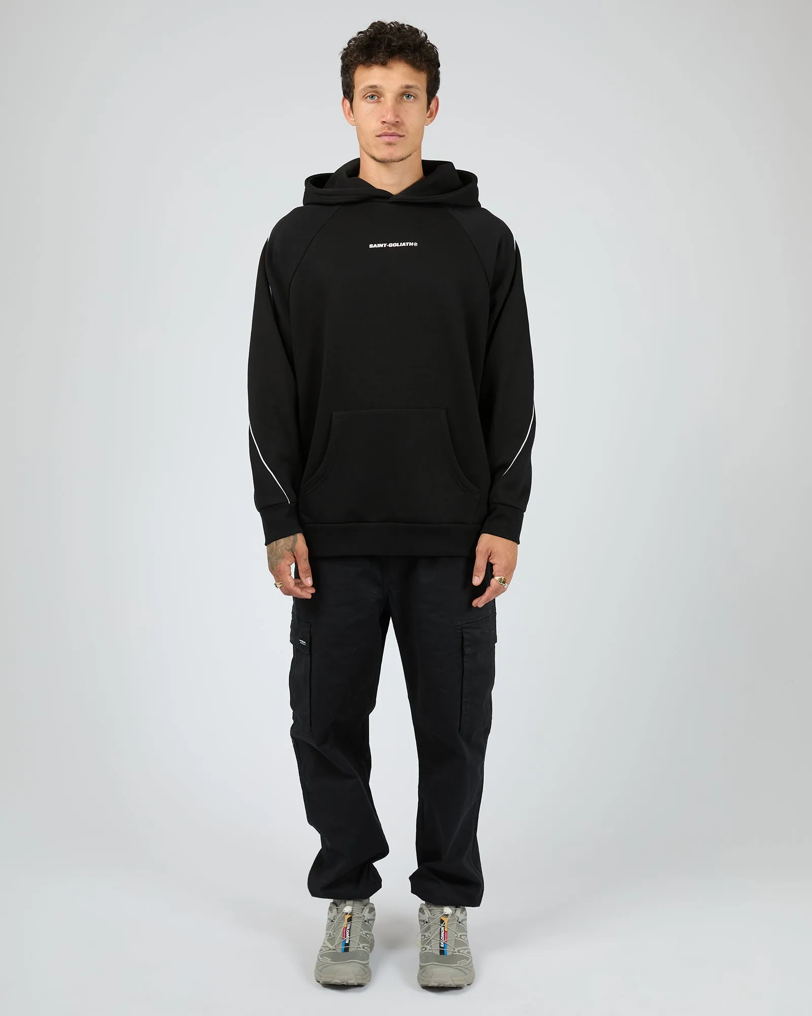 Pro Bold Hoodie Black sold by edge clothing product image thumbnail 2