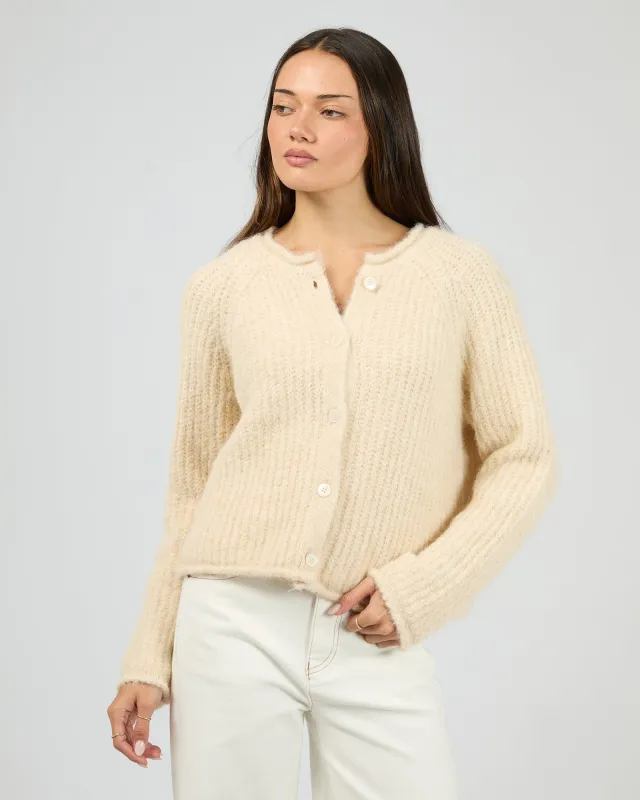 Devon Cardigan Cream made by All About Eve