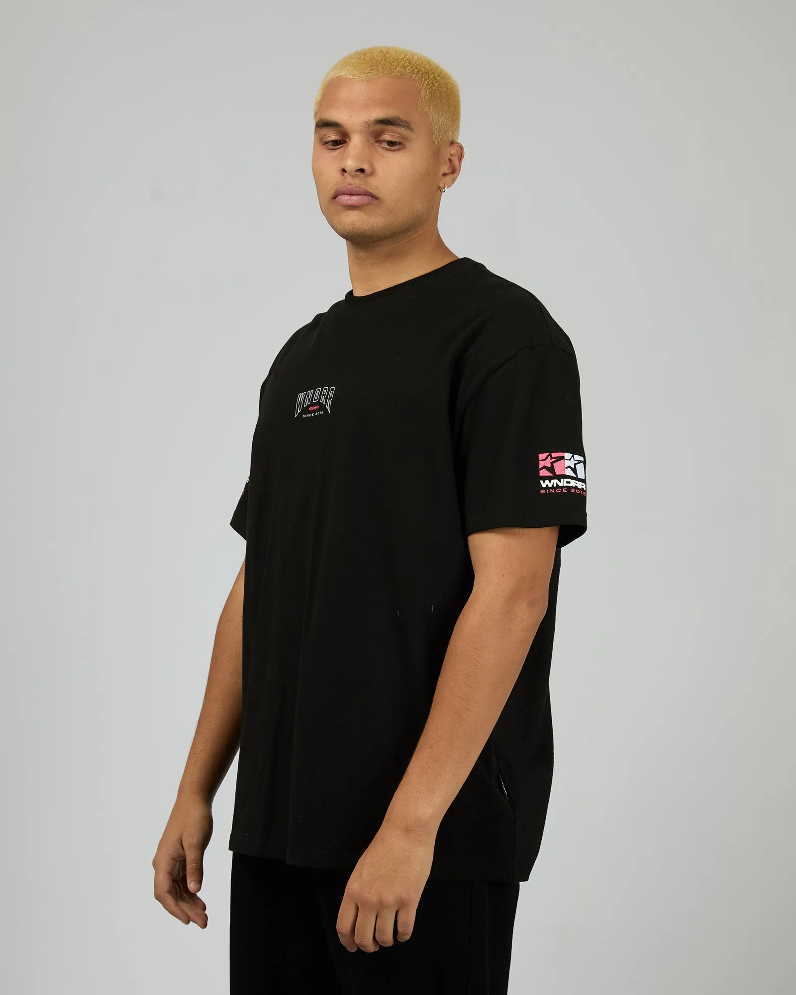 Hashi Box Fit Tee Black sold by edge clothing product image thumbnail 4