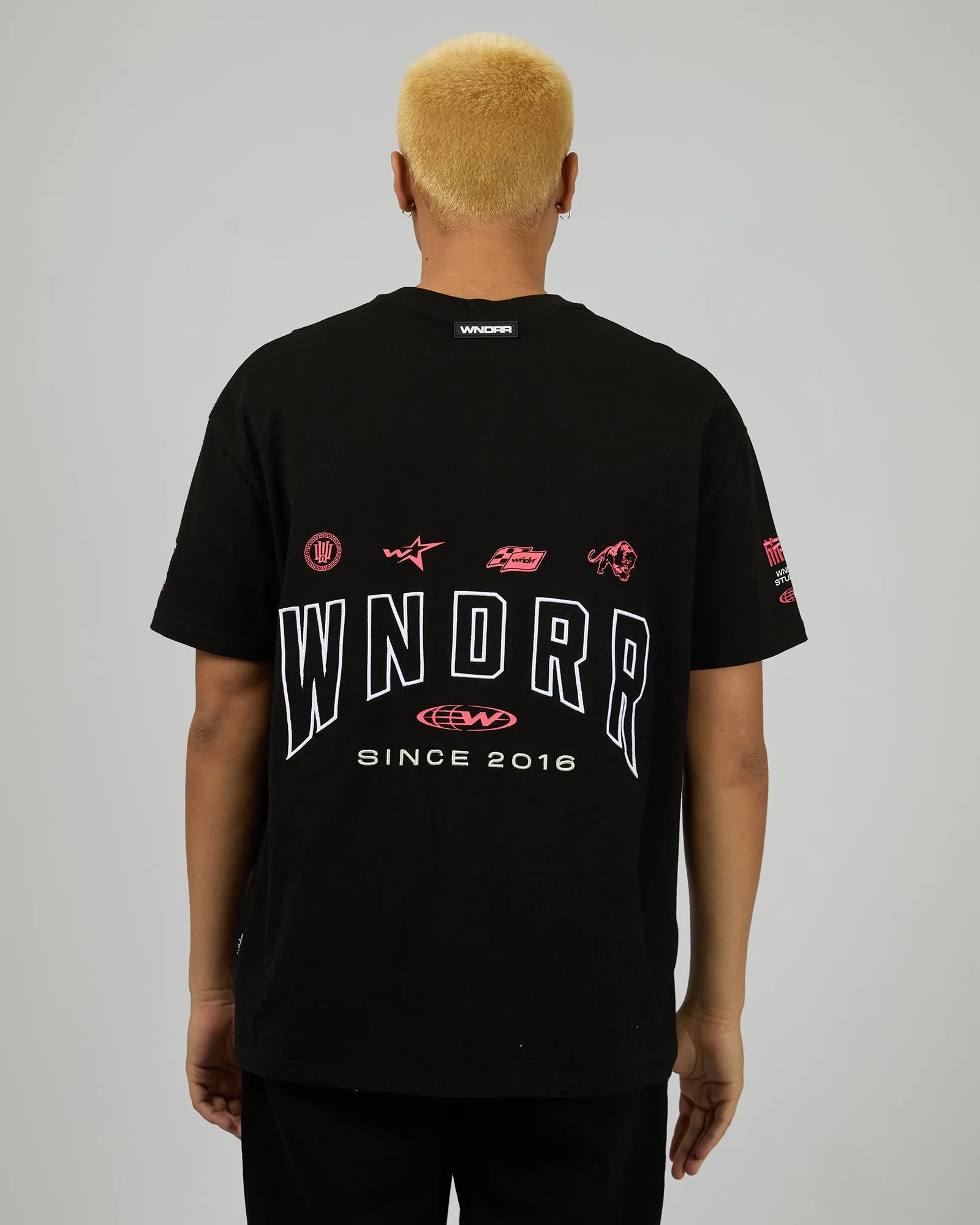 Hashi Box Fit Tee Black sold by edge clothing product image thumbnail 3