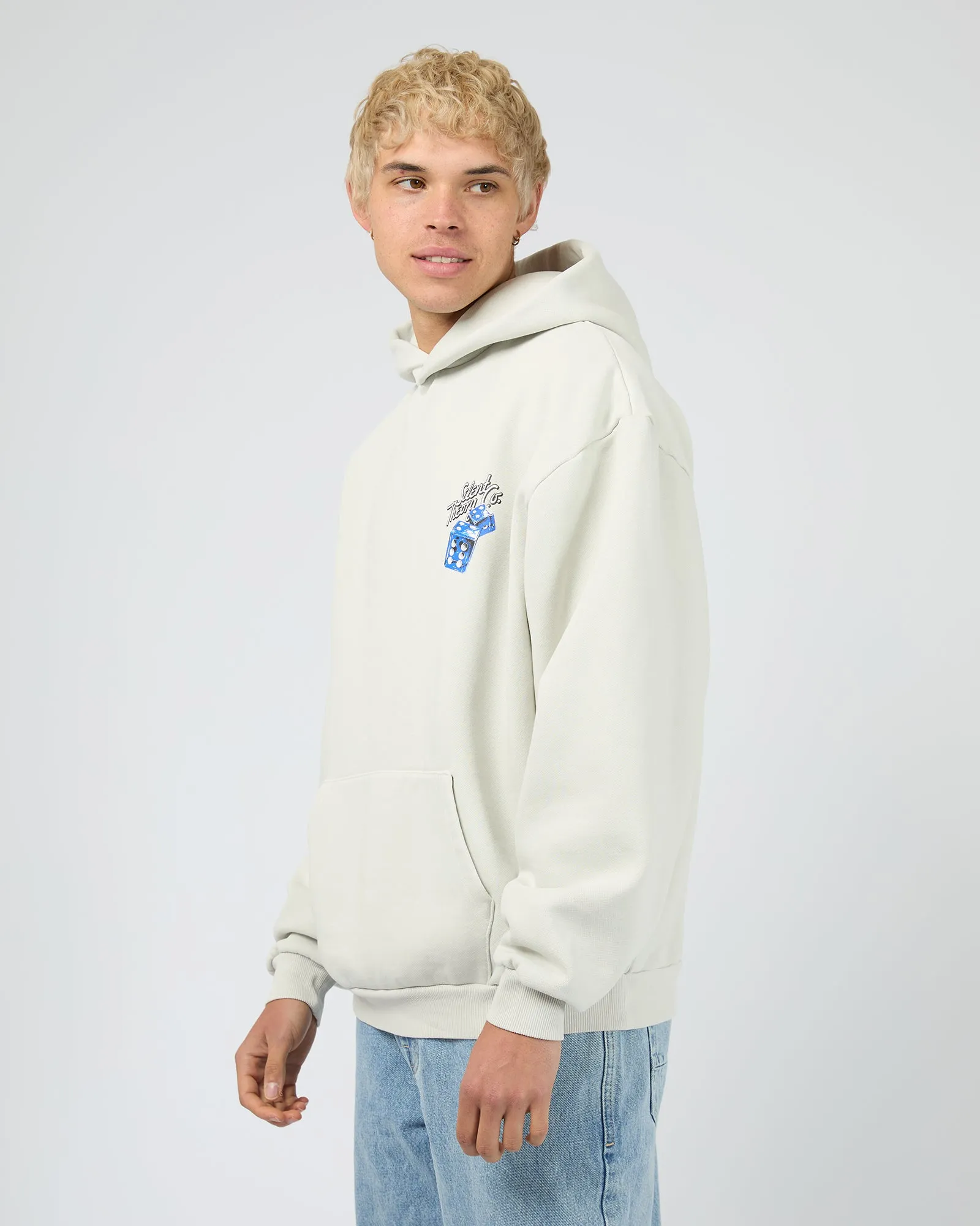 Dice Hoodie Grey sold by edge clothing product image thumbnail 4