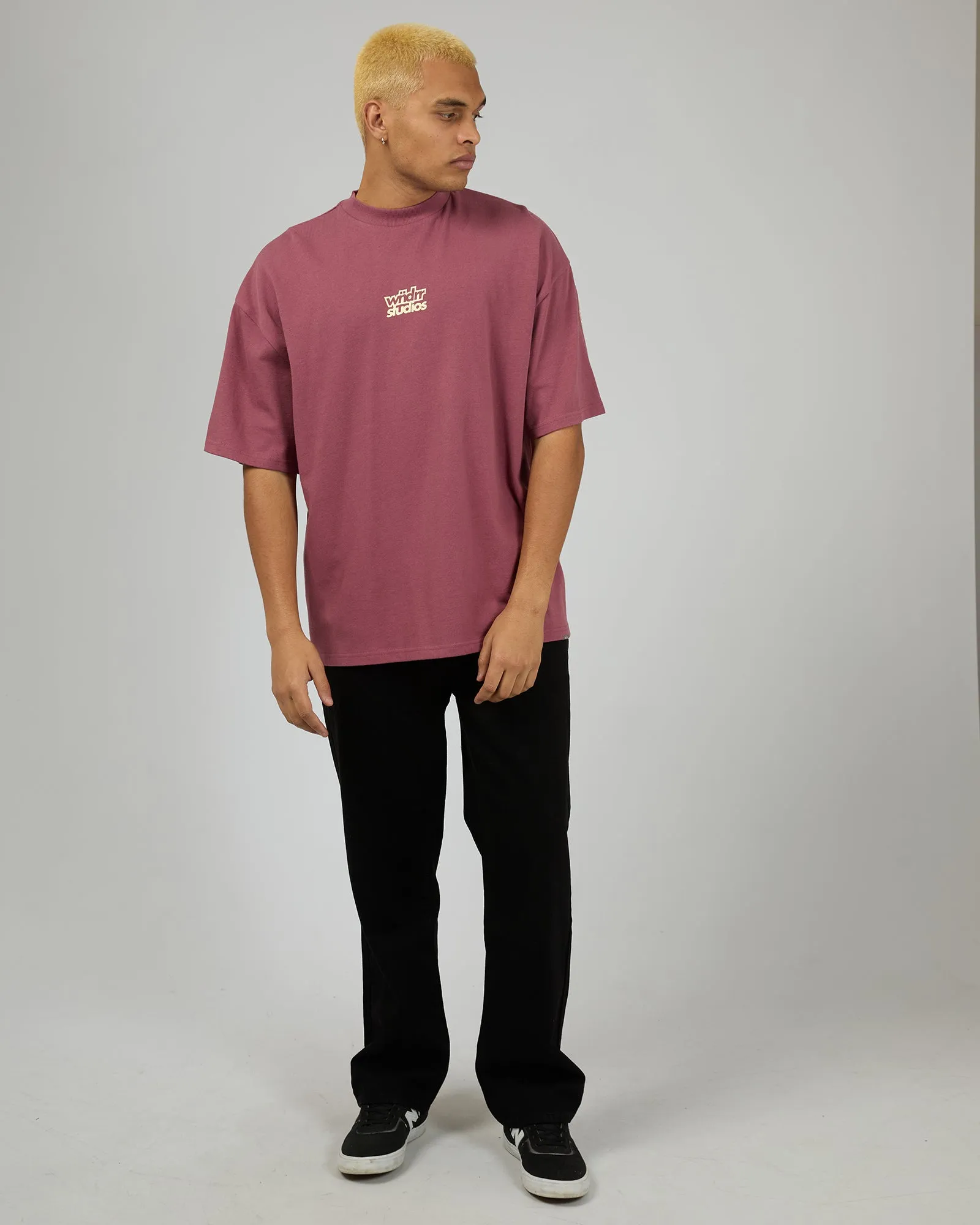 Advocate Heavy Weight Tee Rose sold by edge clothing product image thumbnail 2