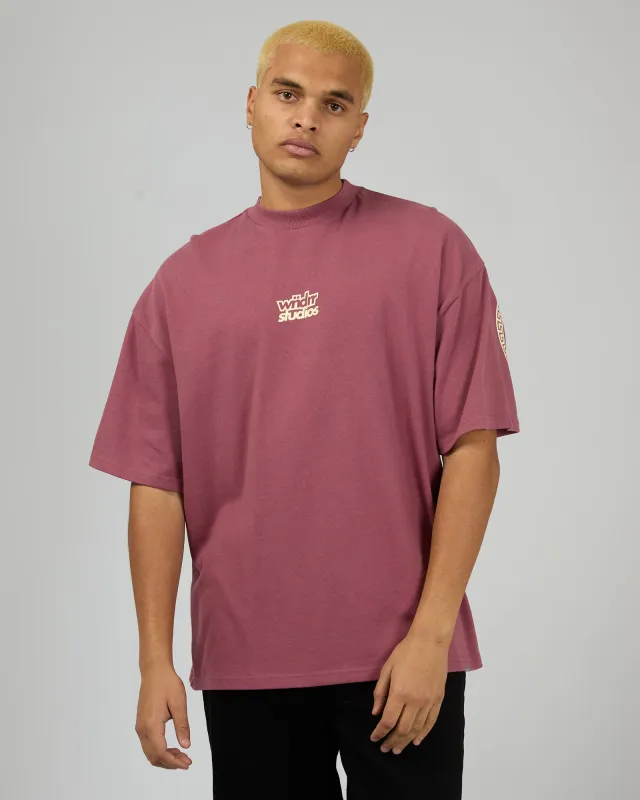 Advocate Heavy Weight Tee Rose made by WNDRR
