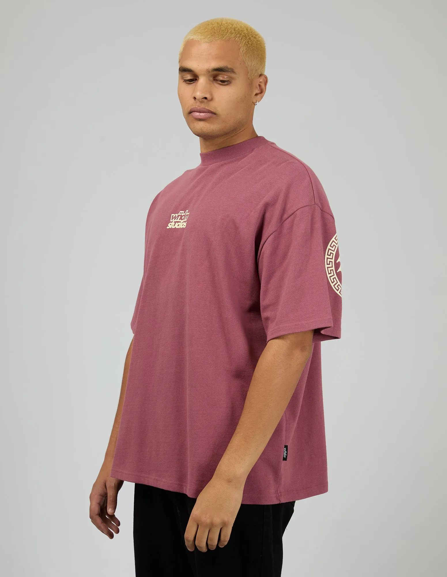 Advocate Heavy Weight Tee Rose sold by edge clothing product image thumbnail 4