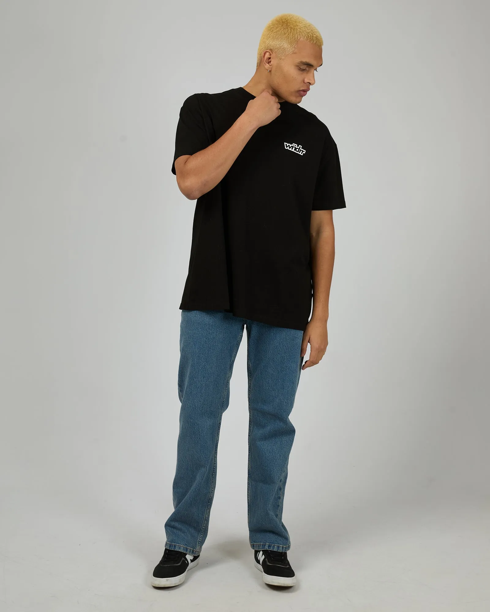 Rule Box Fit Tee Black sold by edge clothing product image thumbnail 2