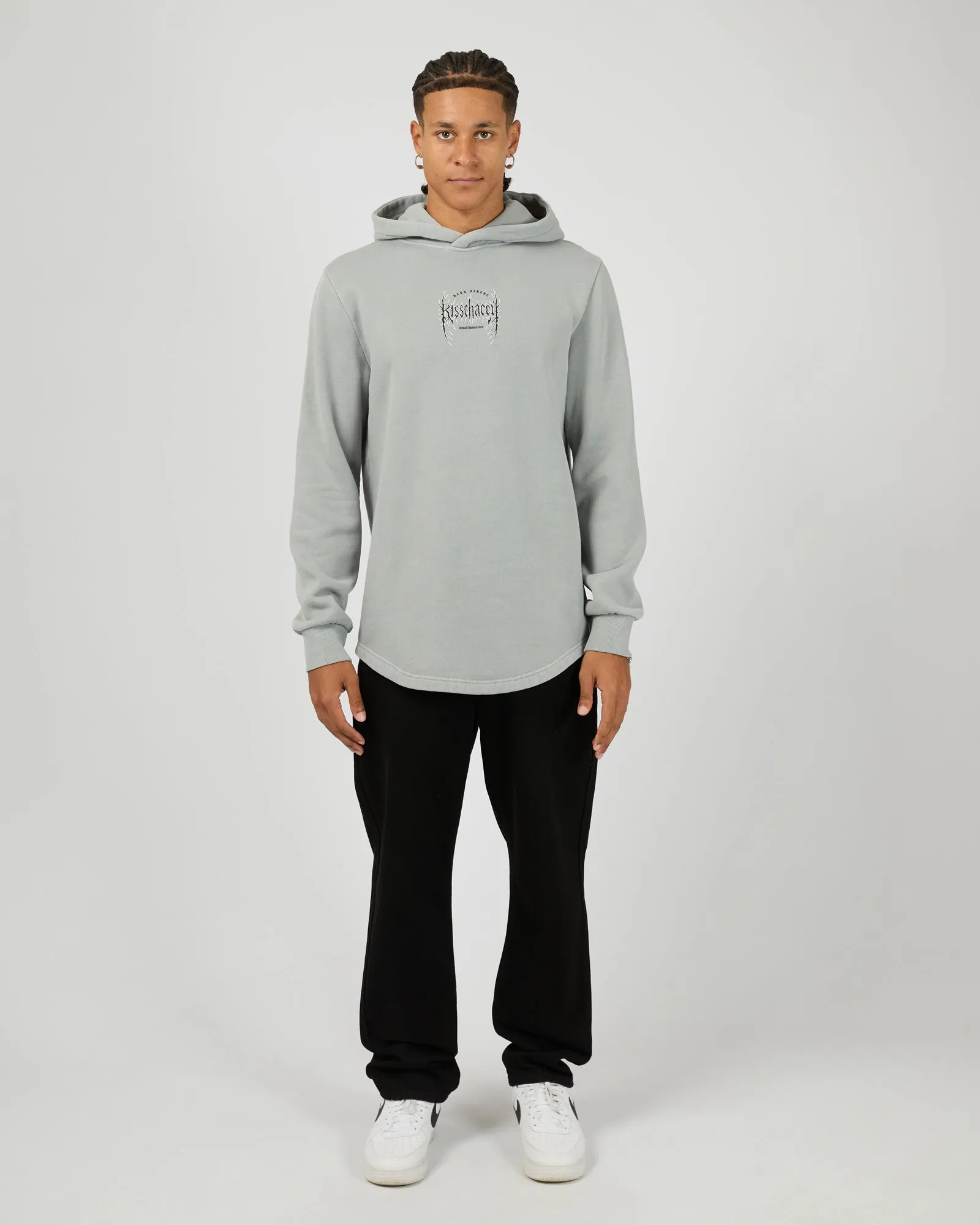 Sustain Dual Curved Hoodie Grey sold by edge clothing product image thumbnail 2