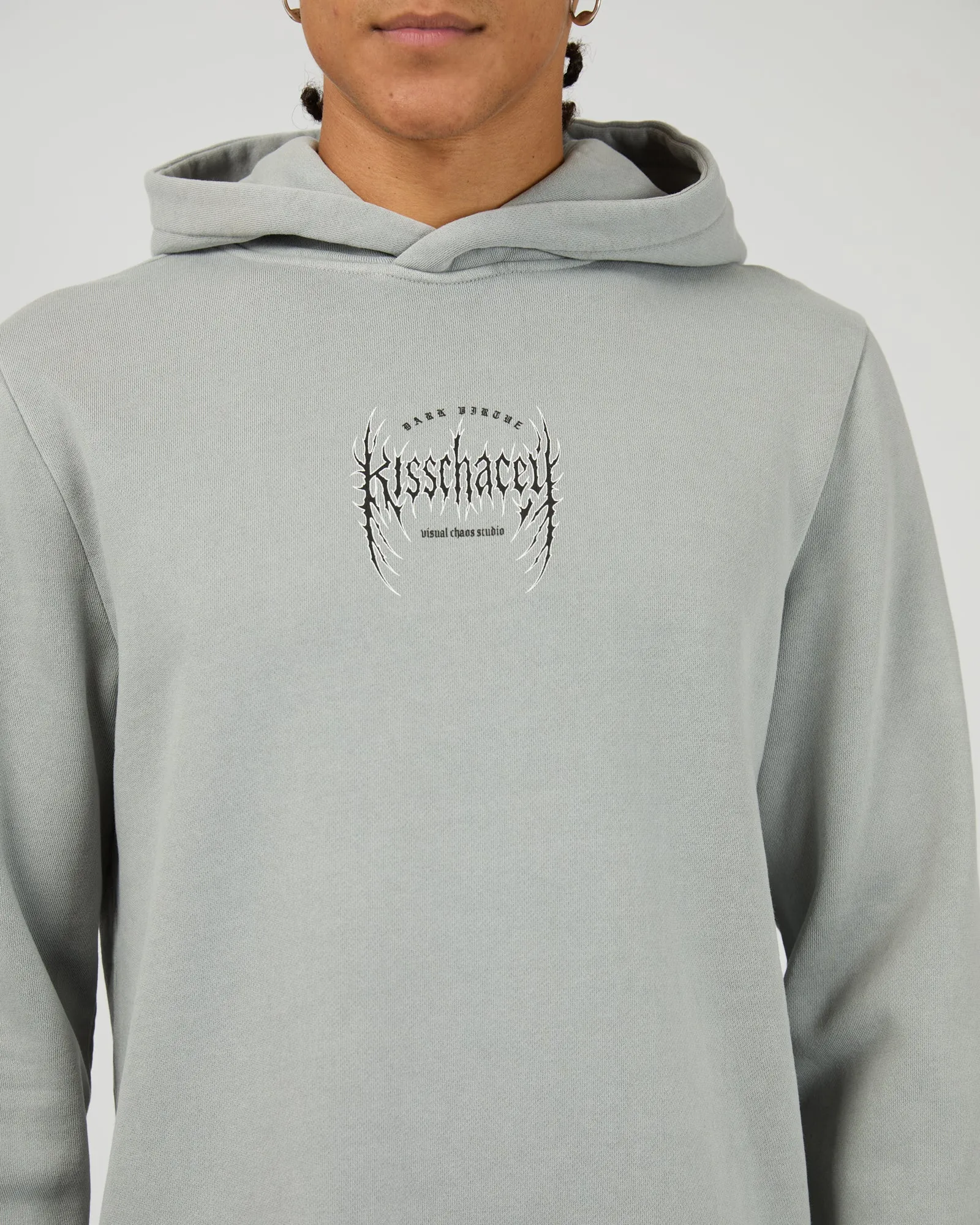 Sustain Dual Curved Hoodie Grey sold by edge clothing product image thumbnail 5