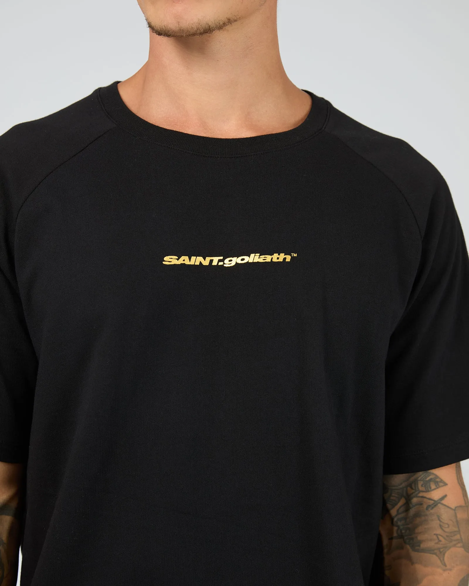 Luminate Foil Tee Black sold by edge clothing product image thumbnail 5