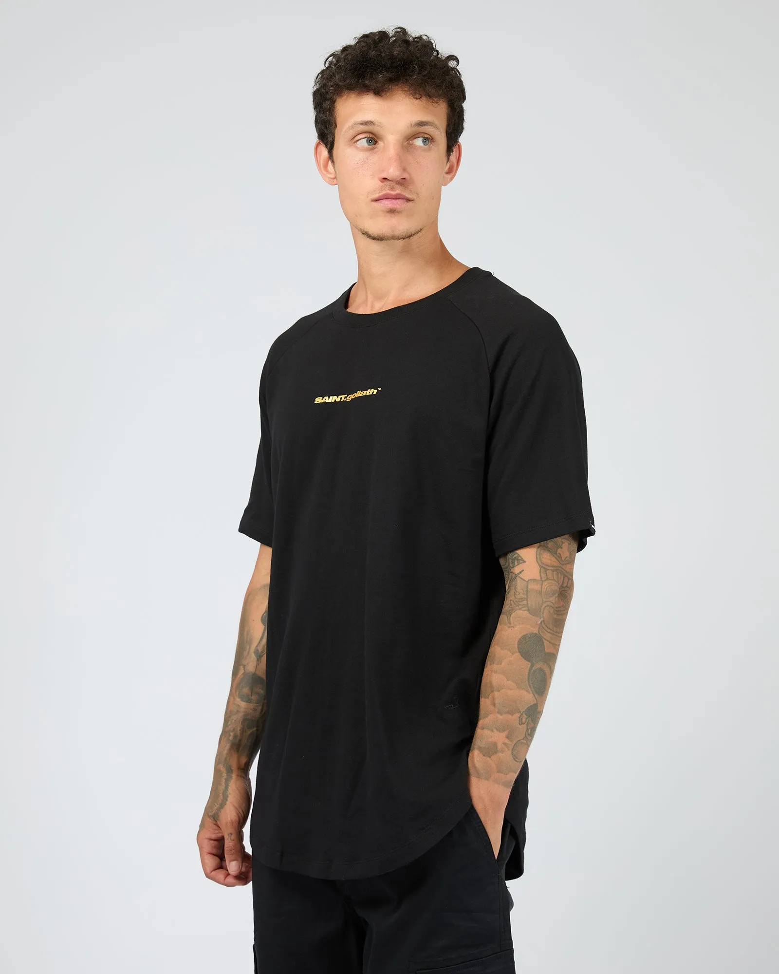 Luminate Foil Tee Black sold by edge clothing product image thumbnail 4