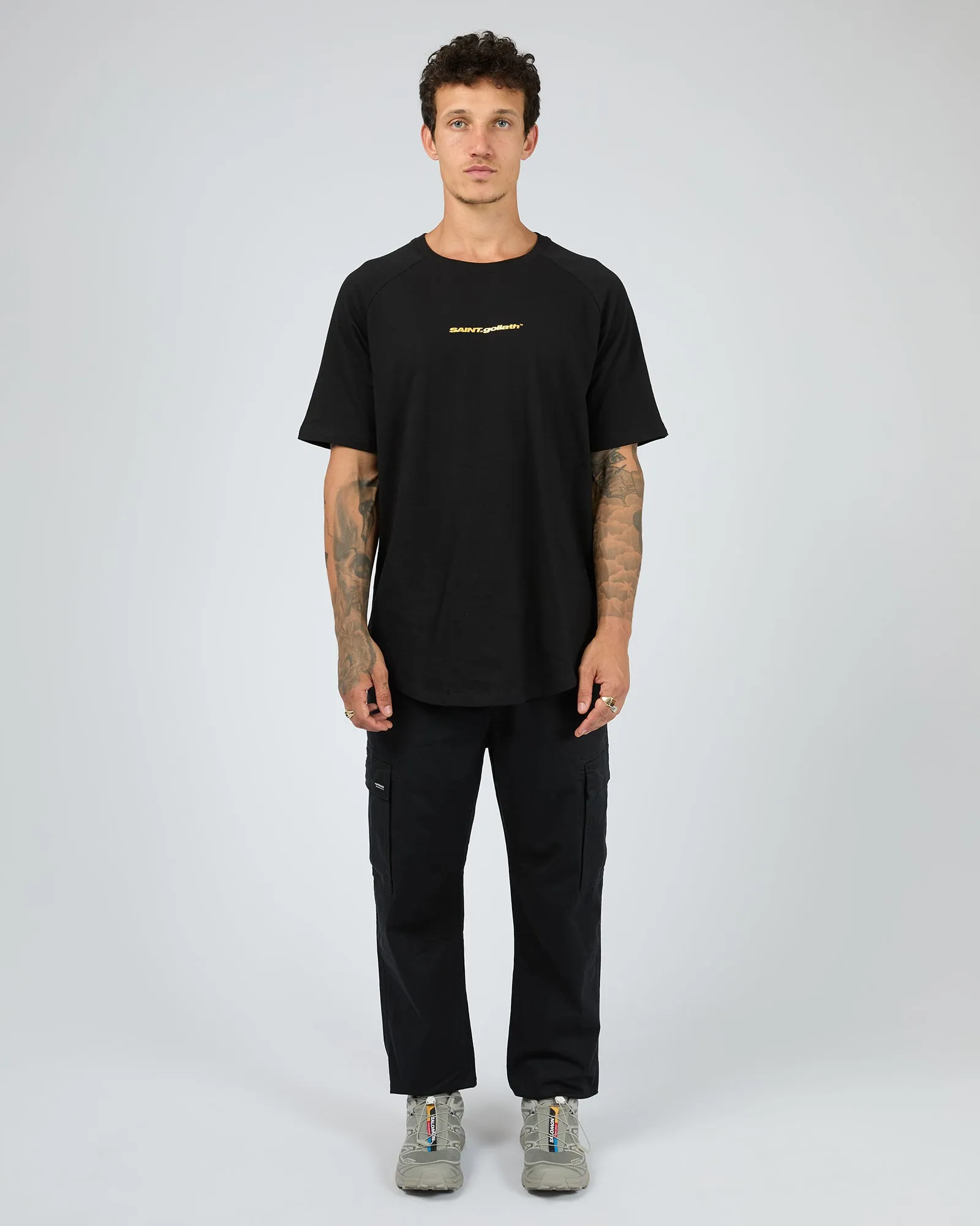 Luminate Foil Tee Black sold by edge clothing product image thumbnail 2