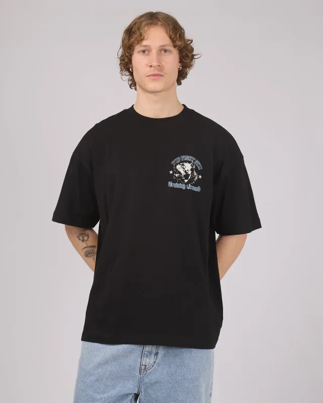 Grounded Raptor Tee Black made by Nena and Pasadena