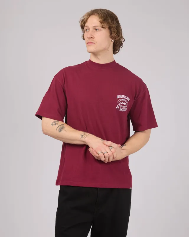 Rzn Heavy Weight Tee Blood Red made by WNDRR