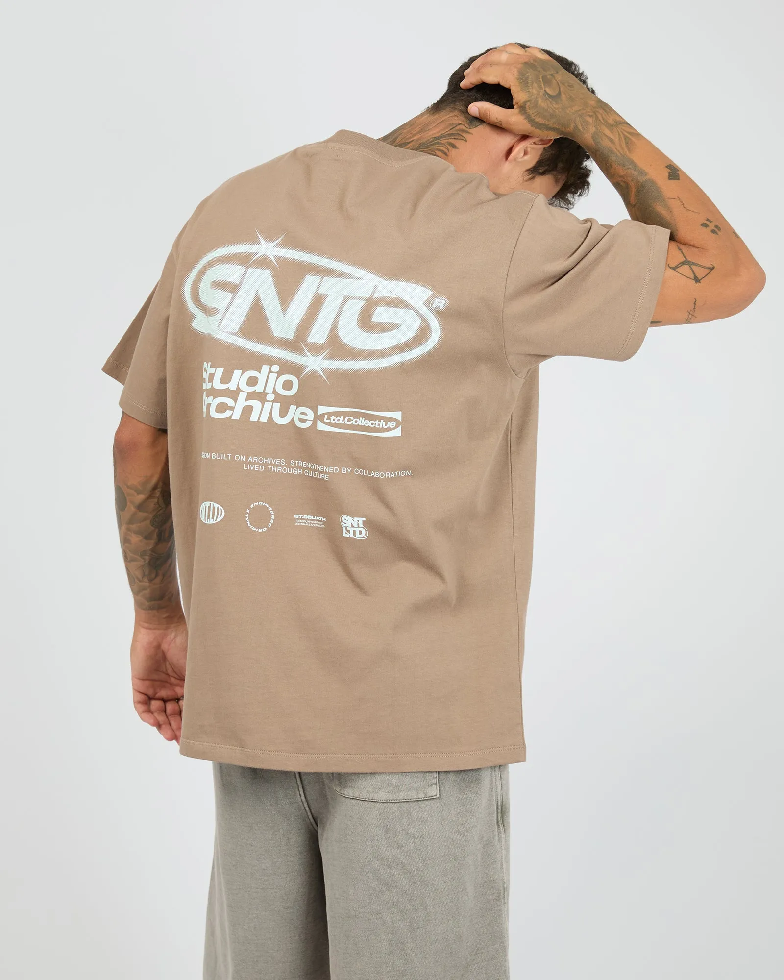 Archive Tee Dust sold by edge clothing