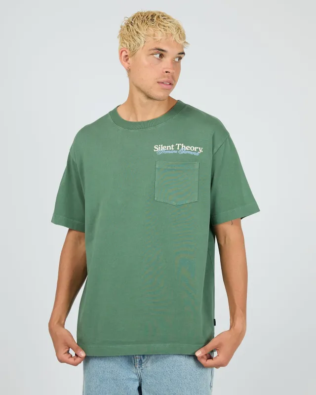Miller Tee Green made by edge clothing