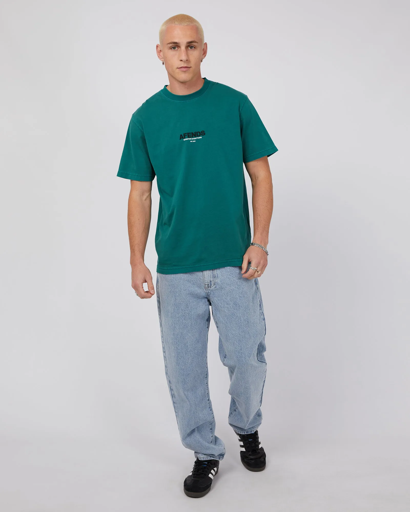 Vinyl Recycled Retro Fit Tee Pine sold by edge clothing product image thumbnail 2