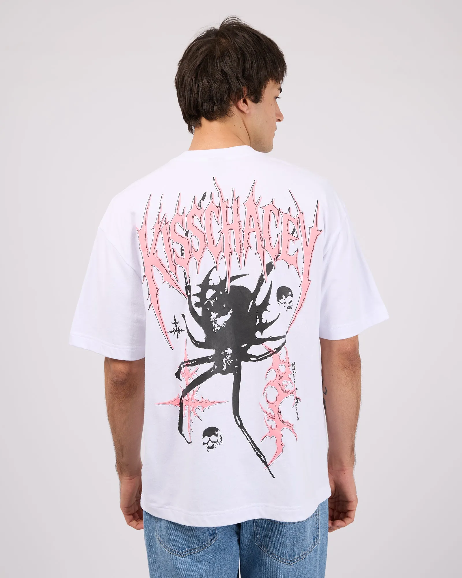 Wolf Street Tee White sold by edge clothing product image thumbnail 3
