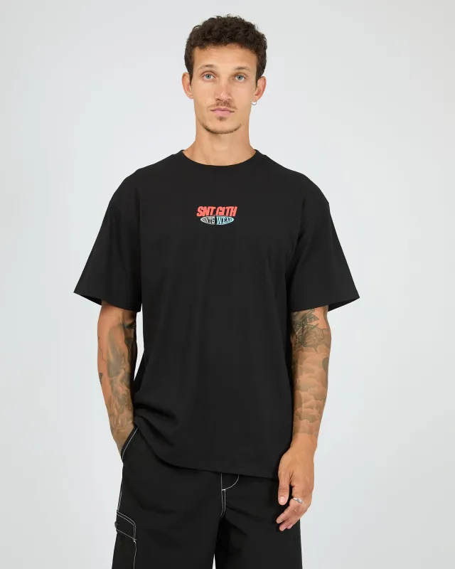 Arcade Tee Black made by edge clothing