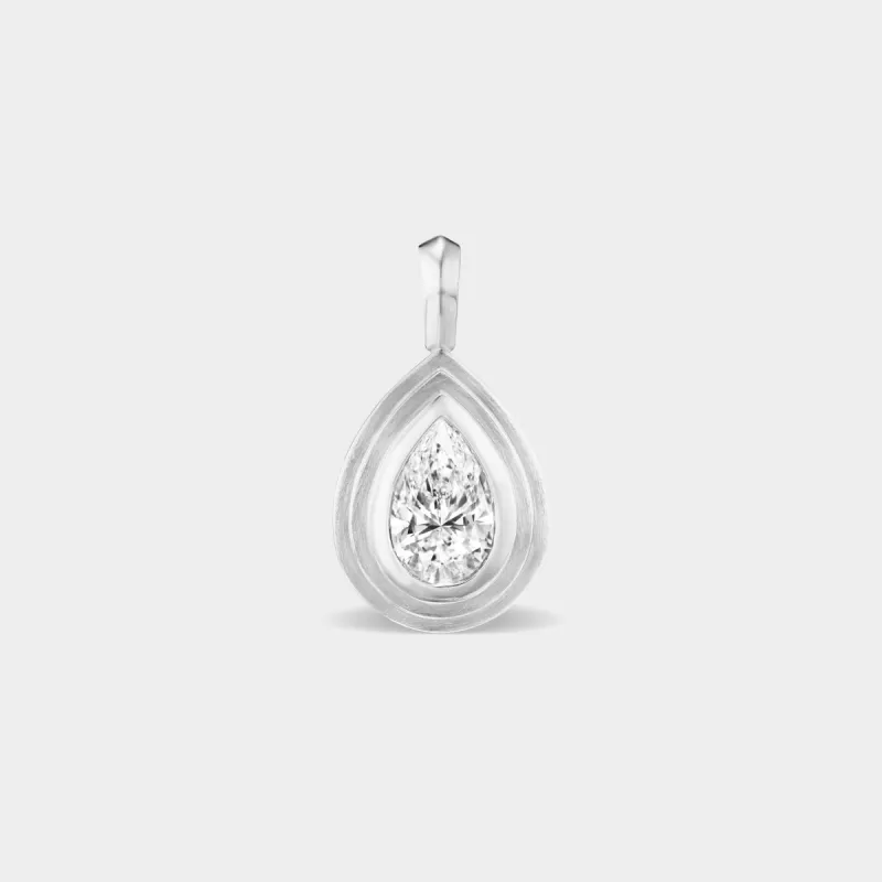 Pear Bezel Charm sold by Fiametta