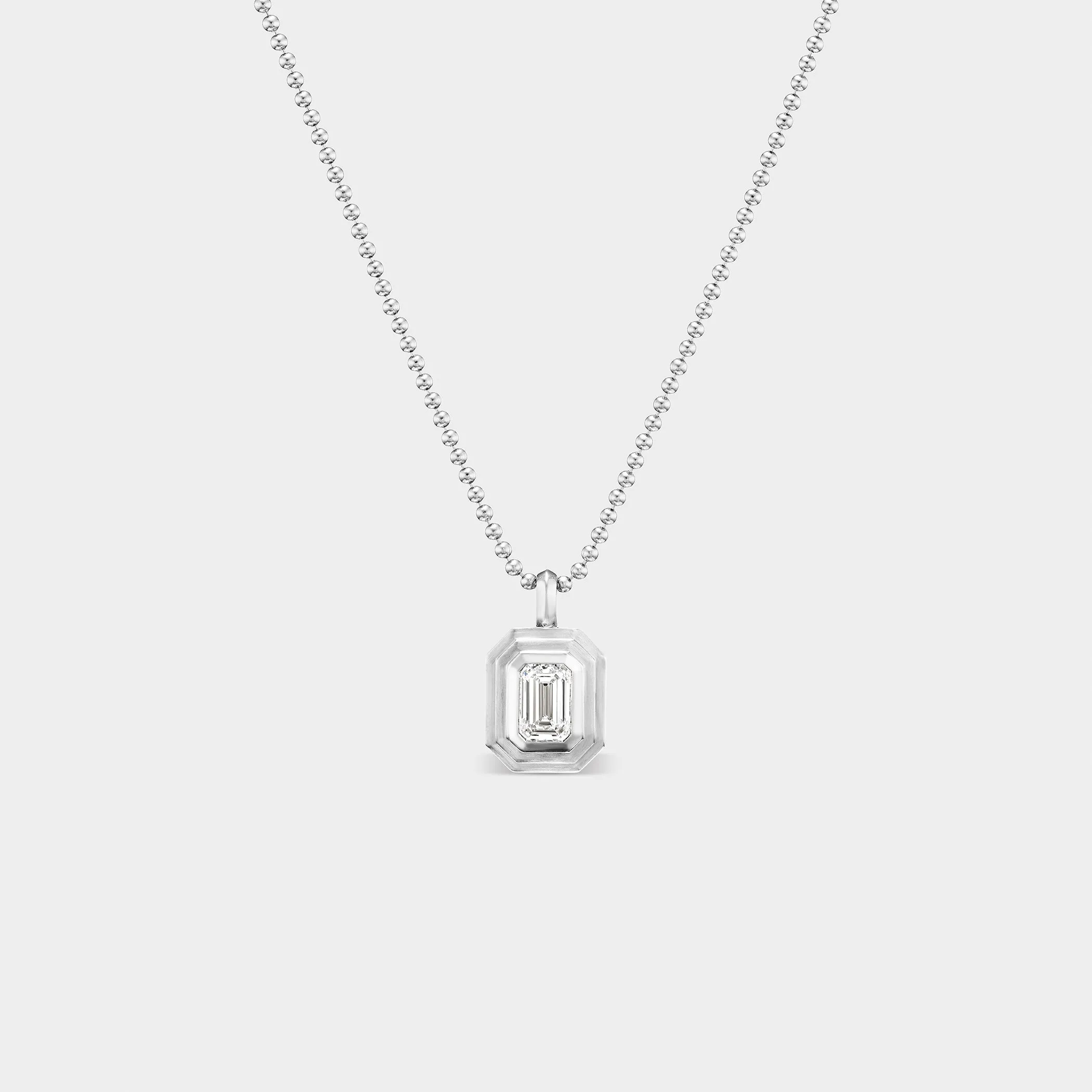 Emerald Bezel Charm sold by Fiametta product image thumbnail 2