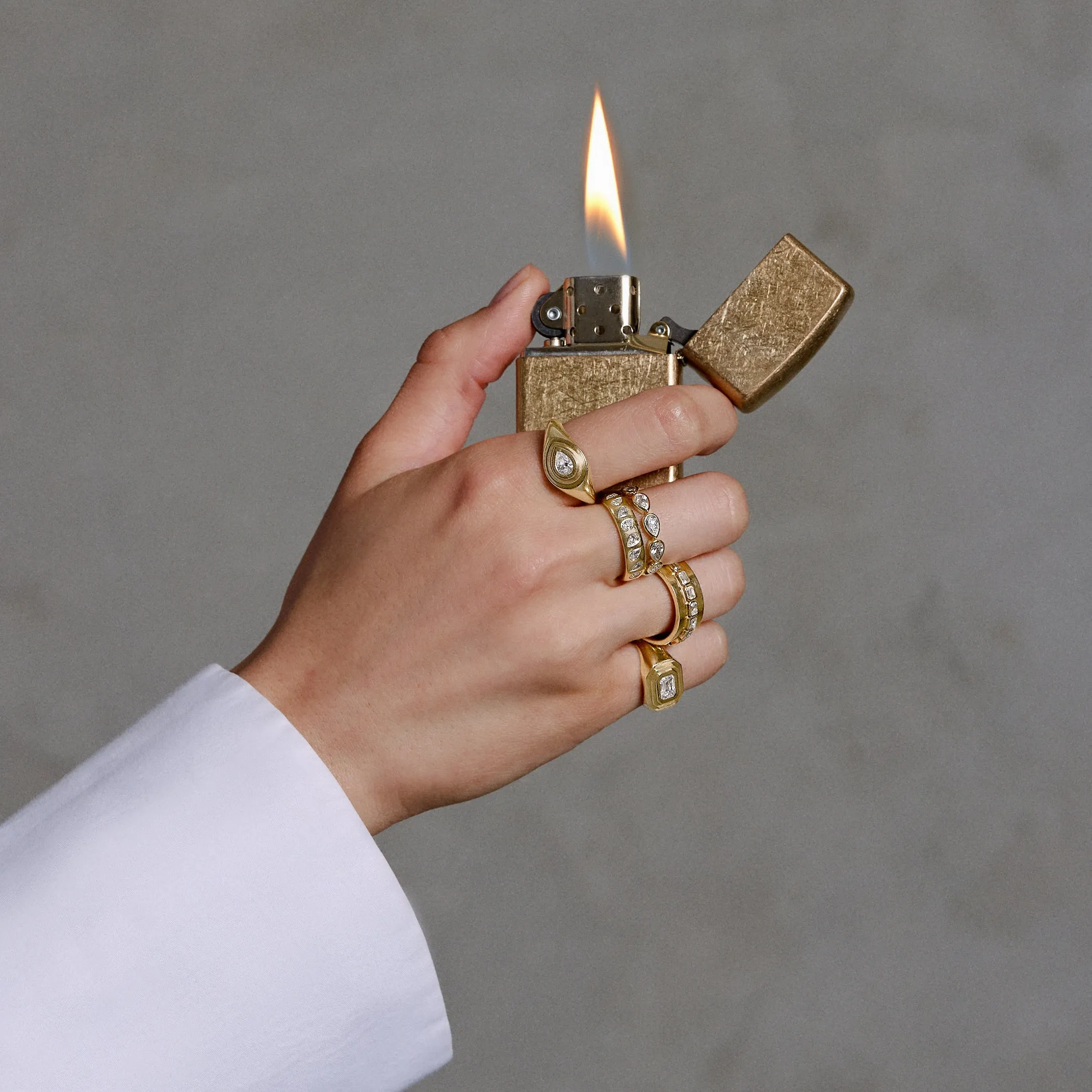 Open Ring sold by Fiametta product image thumbnail 3