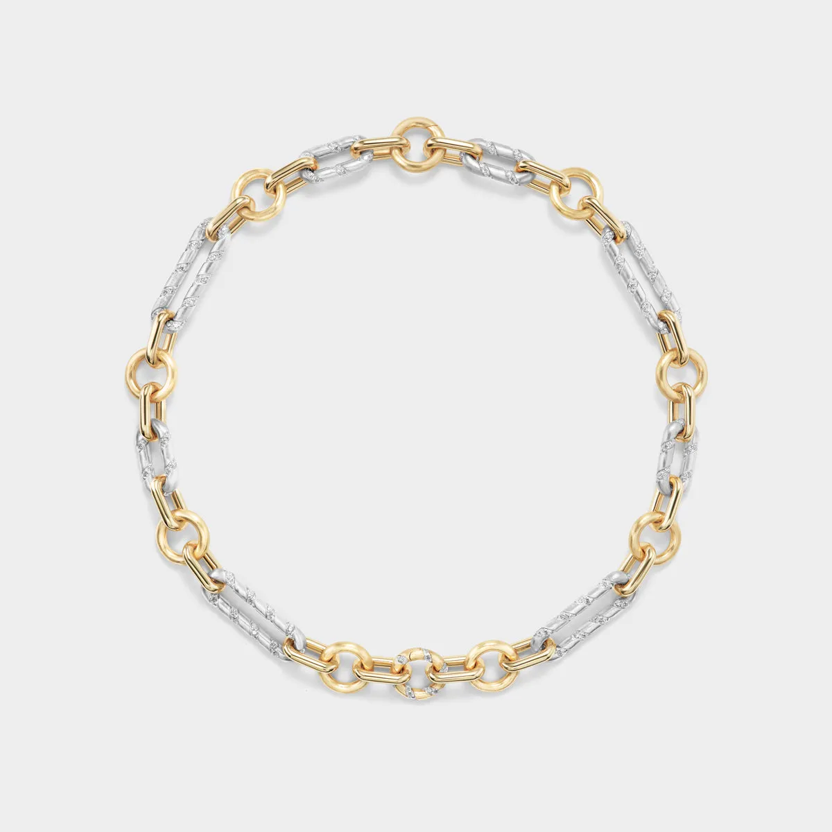 Mixed Link Necklace sold by Fiametta