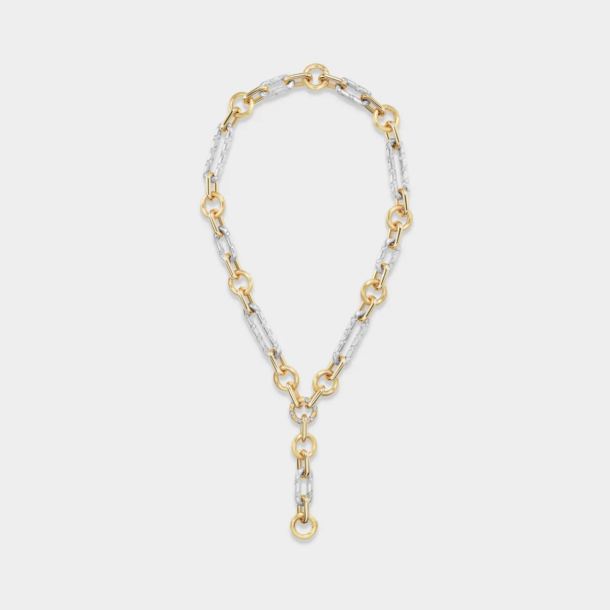 Mixed Link Necklace sold by Fiametta product image thumbnail 2