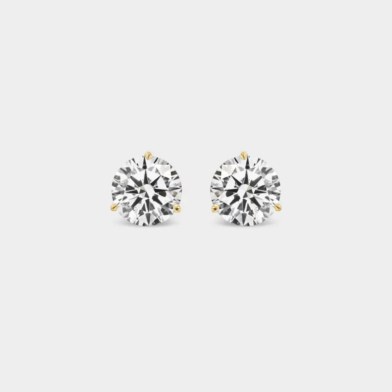 3-Prong Martini Studs sold by Fiametta