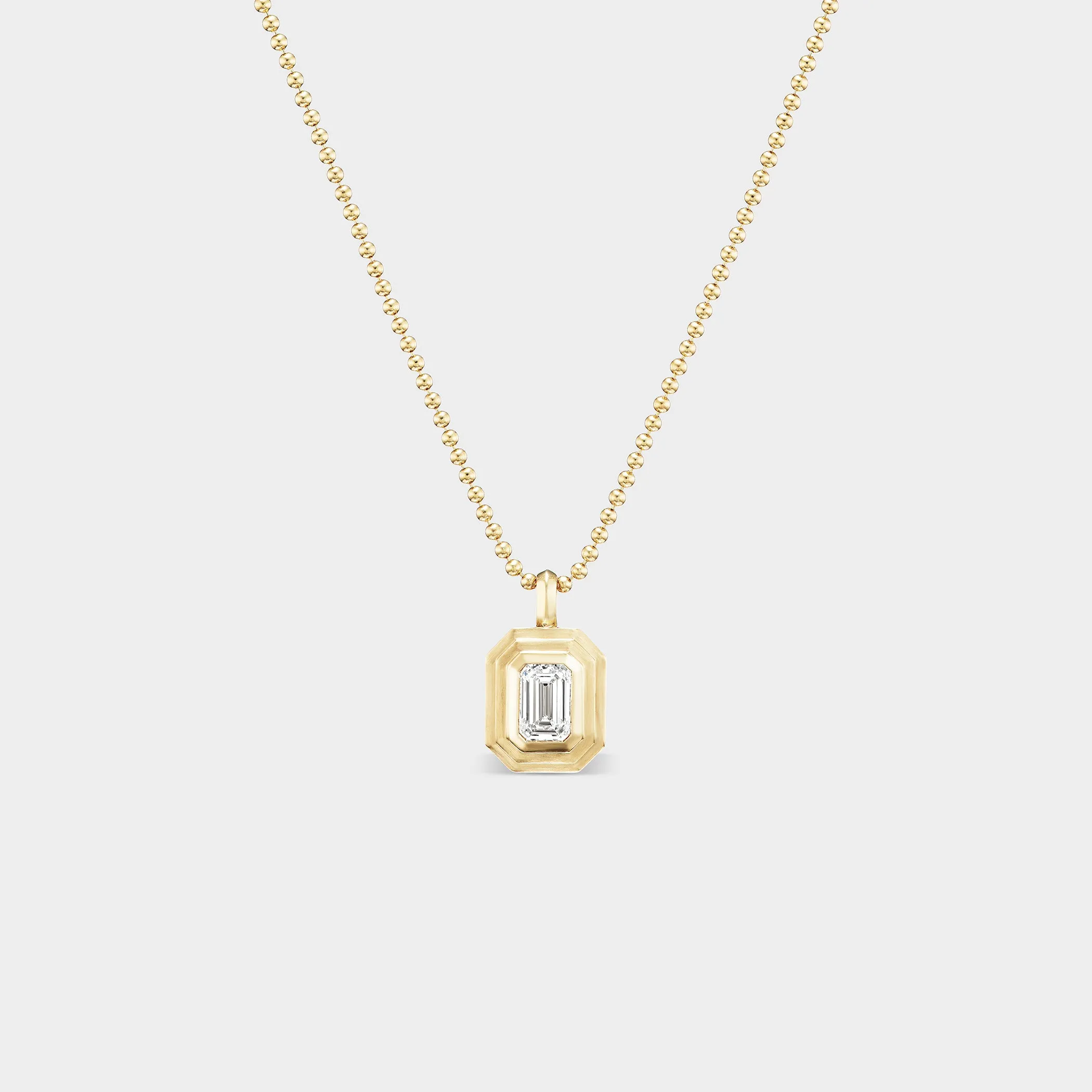 Emerald Bezel Charm sold by Fiametta product image thumbnail 2