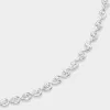 Pear Bezel Tennis Necklace sold by Fiametta