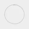 Pear Bezel Tennis Necklace sold by Fiametta