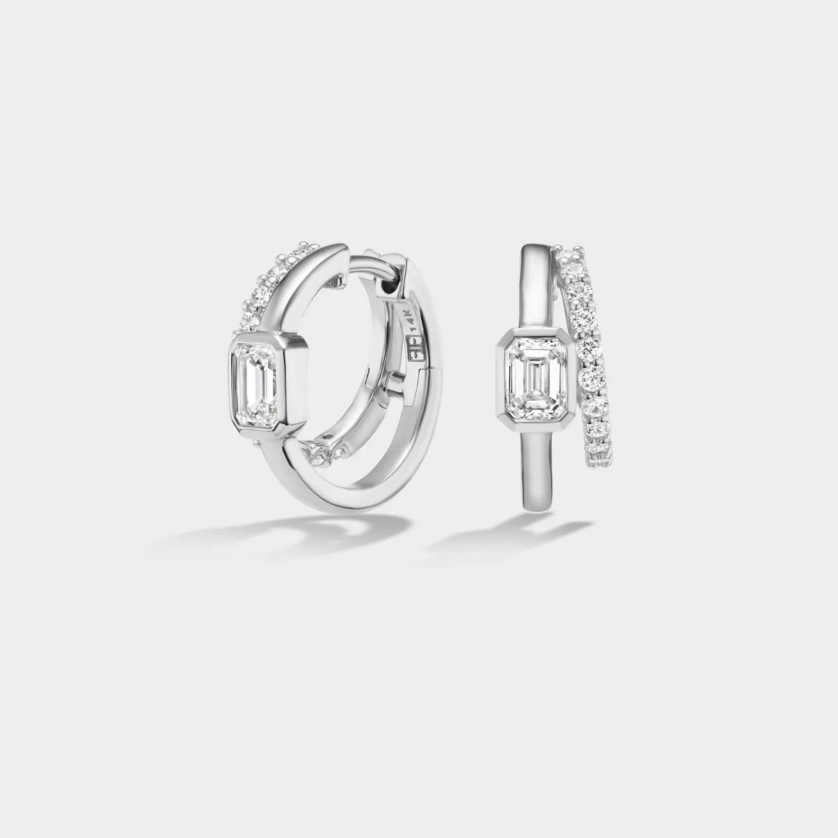 Emerald Double Huggies sold by Fiametta product image thumbnail 2