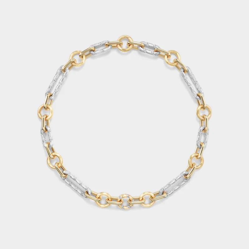 Mixed Link Necklace sold by Fiametta