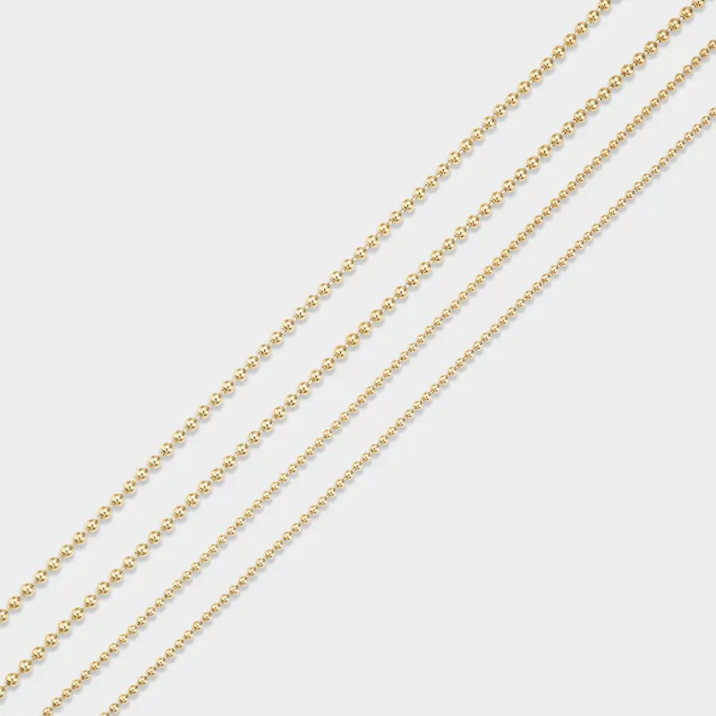 Ball Chain, 3.0mm sold by Fiametta