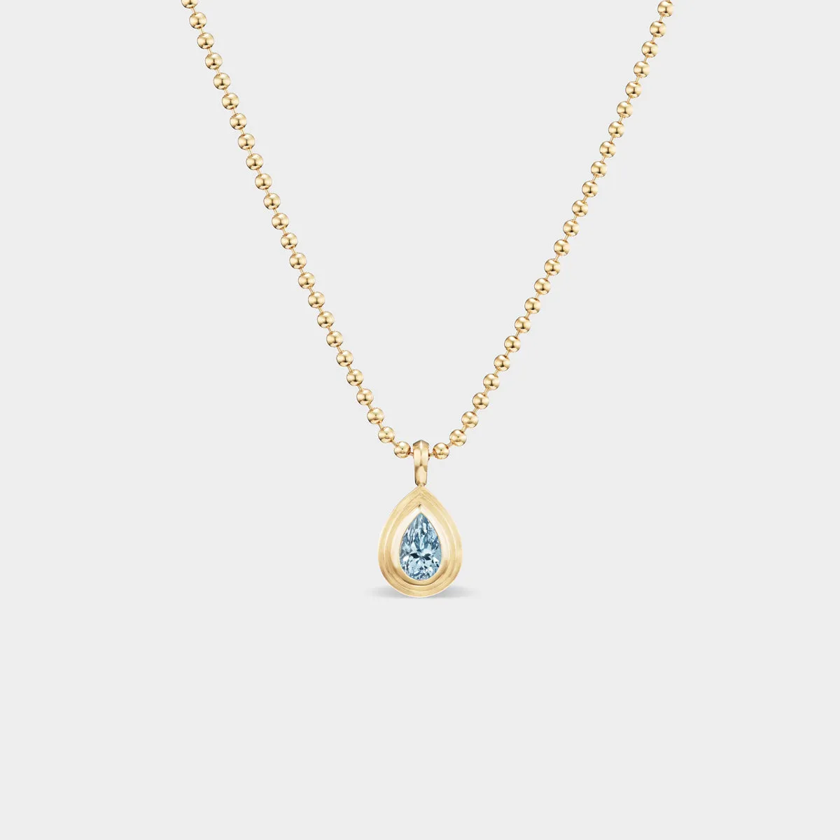 Pear Bezel Charm sold by Fiametta product image thumbnail 2