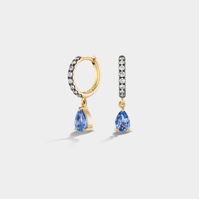 Pavé Huggies sold by Fiametta