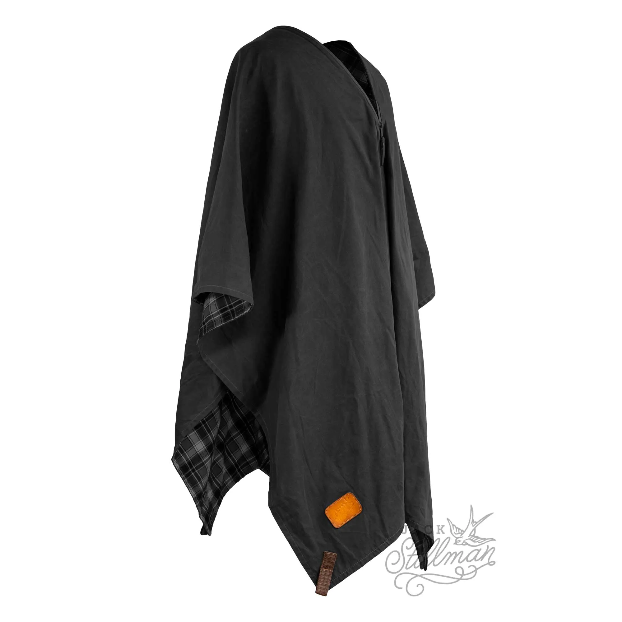 Drifter Waxed Canvas Poncho sold by Jack Stillman